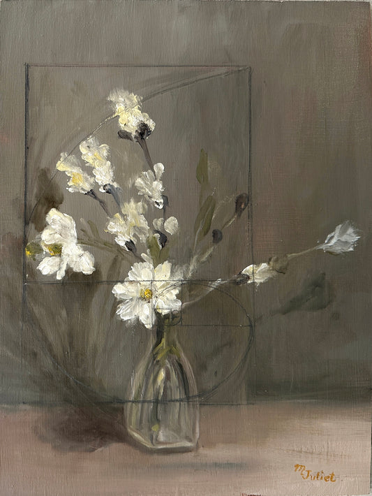 White Blossoms with Phi