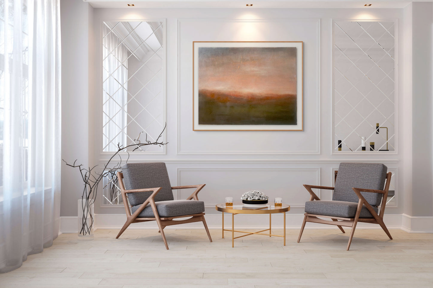Golden Hills Light - Giclée Print